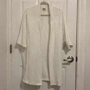 Zara | Long Drop Shoulder Poncho, Small